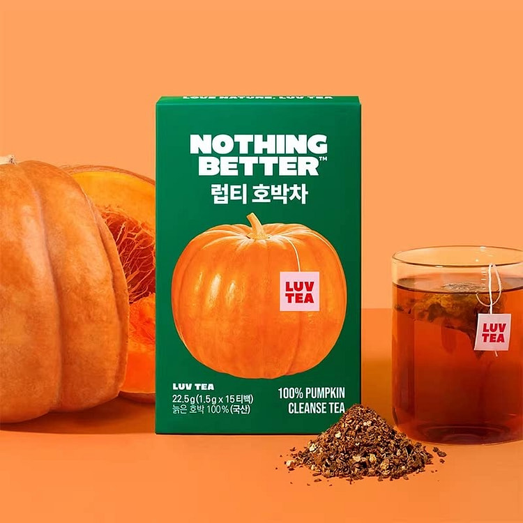 Nothingbetter韩国爆款 南瓜茶包 1盒 22.5 克