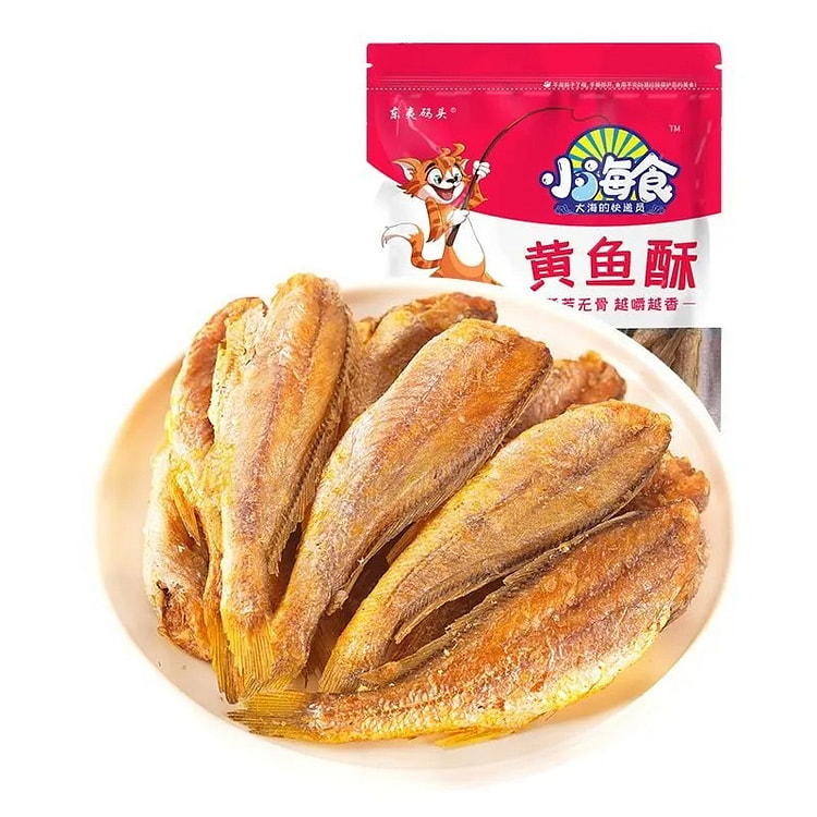 小海食黄鱼酥黄花鱼干200g*1袋 200 克