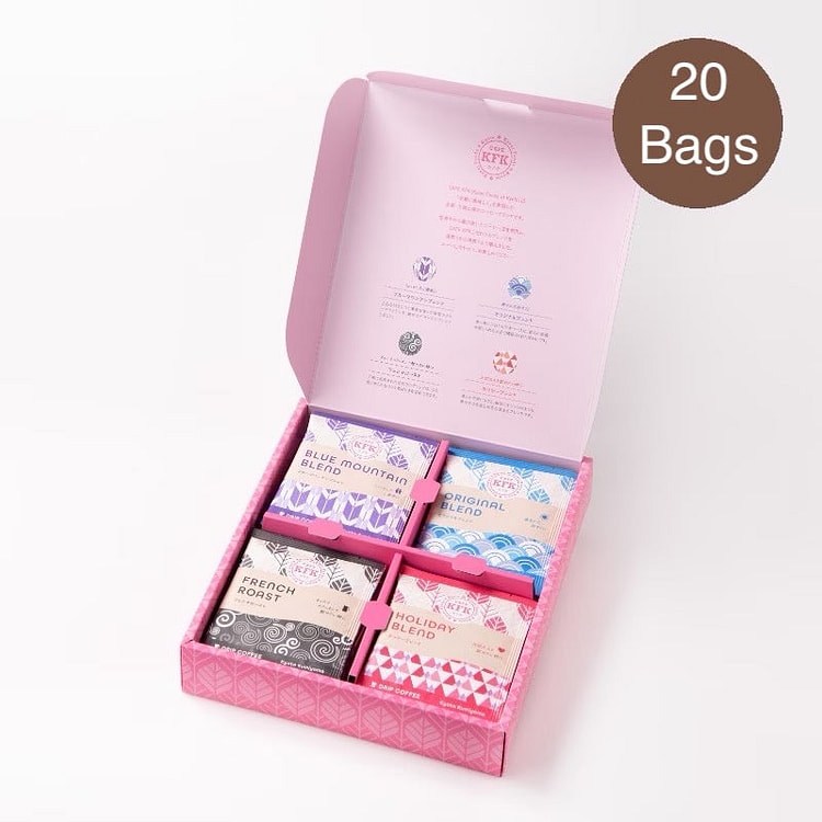 KFK Drip Coffee Gift Box Yagasuri 20 Bags 1 each