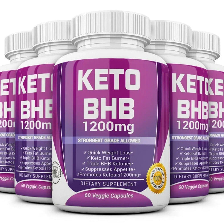 5粒装 KETO BHB 1200mg 纯酮类减肥 5 包