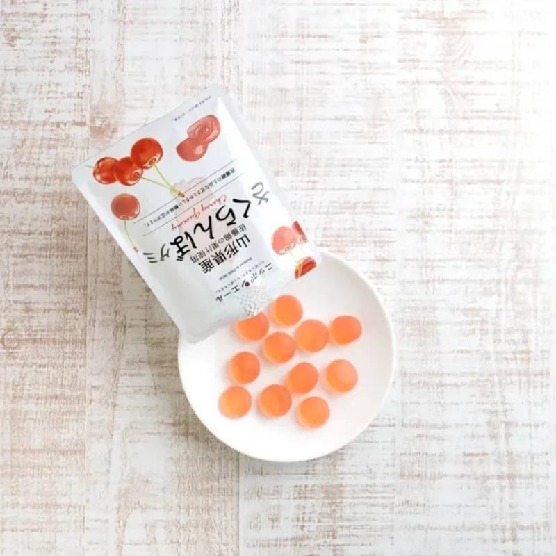 jiyong　セラム8本セット Get ZEN-NOH Sato Nishiki Cherry Juice From Yamagata-Ken Gummy 40g