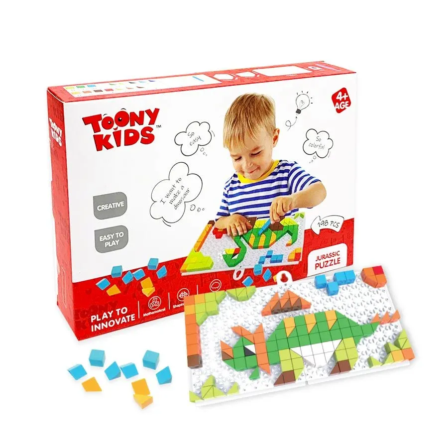 侏羅紀拼圖兒童玩具 3-5歲 1 盒
