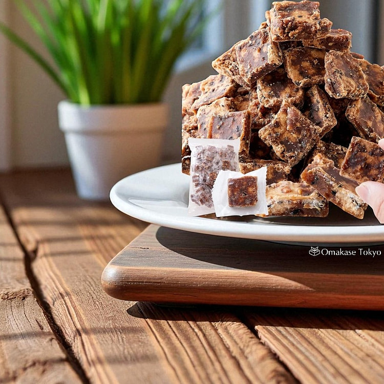 Black Sesame Peanut Brown Sugar Bites 500g