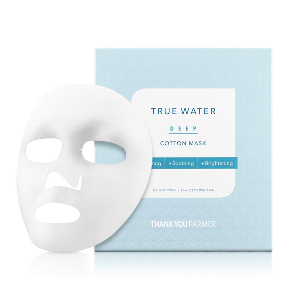 Watter Mask Get Thank You Farmer True Water Deep Cotton mask 10 each Delivered ...
