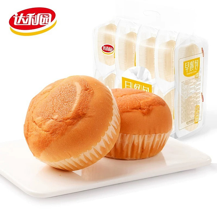 达利园 早餐包 面包蛋糕10枚 400g 1 盒