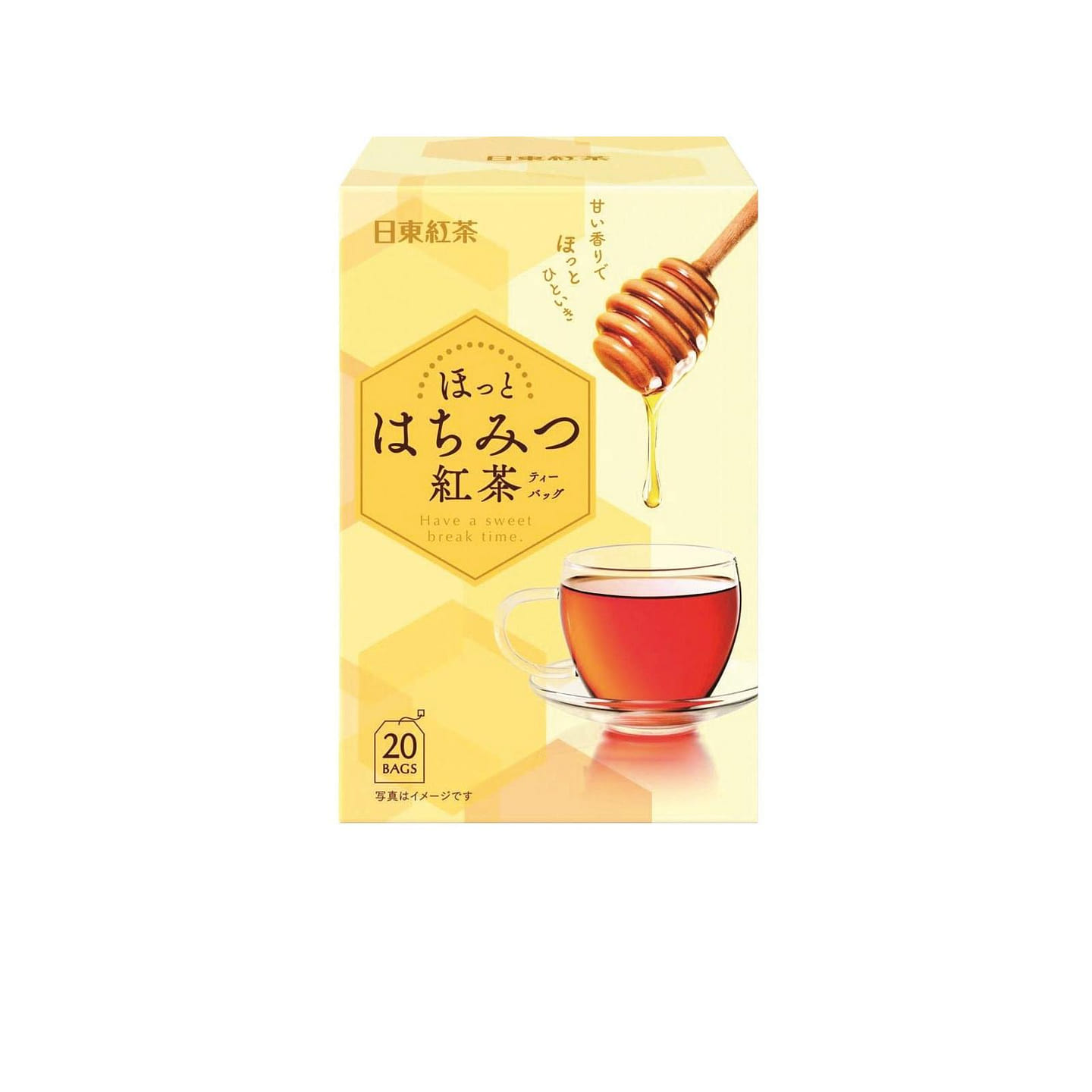 Nitto Black Tea Honey Tea Bag 20packs 1 each