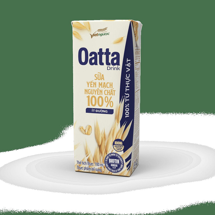 Oatta Drink Pure Oat Milk-Less Sugar 1 count