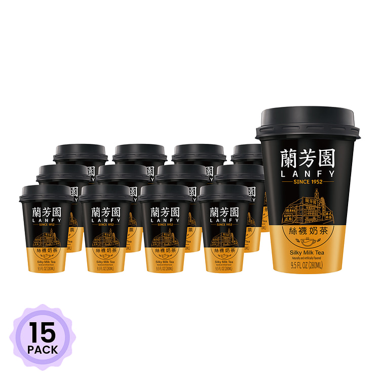 兰芳园 港式丝袜奶茶 280 毫升*15 包