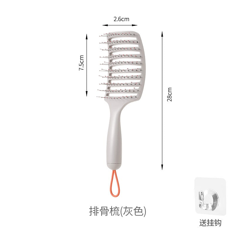 FaSoLa long hair curly hair air cushion comb Massage comb Rib comb one piece 1 count