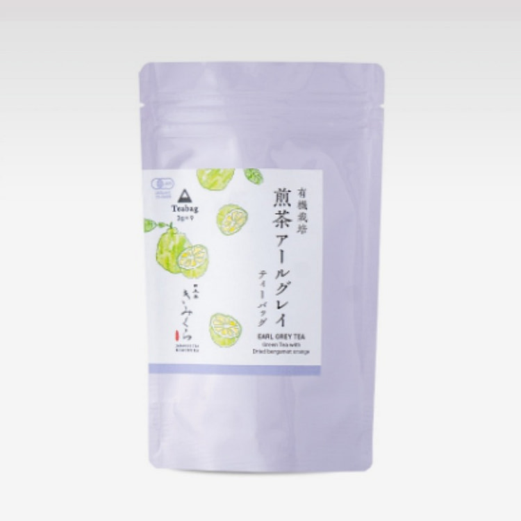 Kimikura Sencha Earl Grey Tea Bag Bergam 3 x9 bags