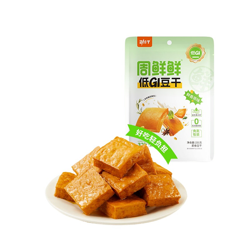 Jinzai Low GI Dried Tofu Original Flavor 231g 1 pack