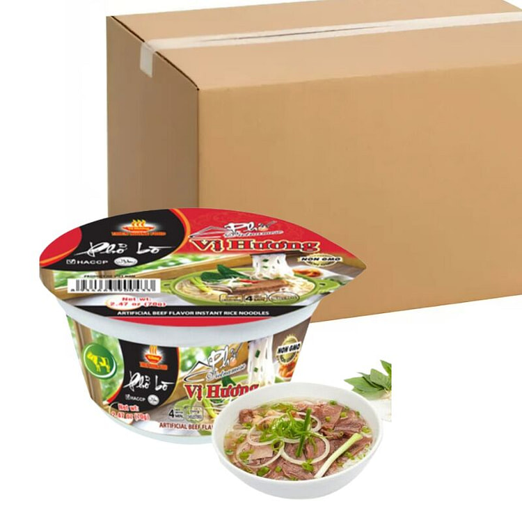 Vi Hương 牛肉河粉箱装 越式风味 12袋