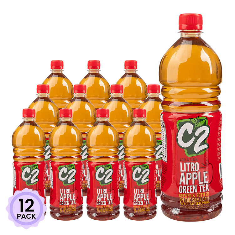 C2 苹果绿茶 33.8 液盎司*12 包