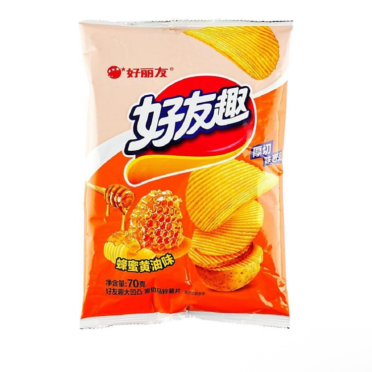 ORION好丽友 好友趣 厚切薯片 蜂蜜黄油味 70 克