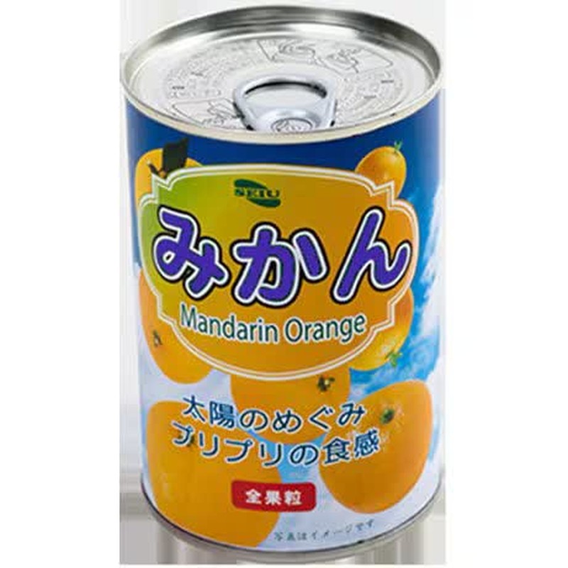 Seiu Canned Fruit, Mandarin Oranges, Size 4, 425g 1 each