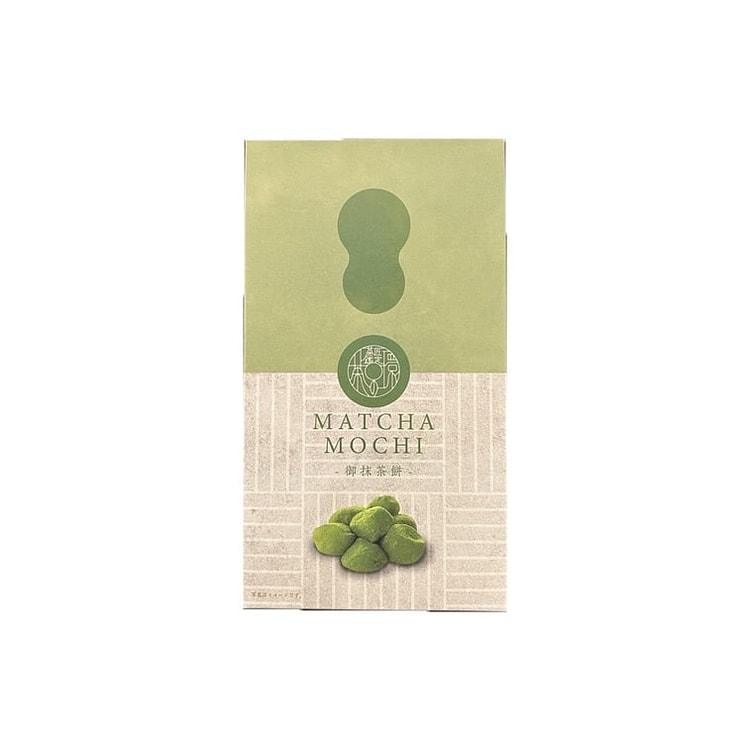 Matcha Mochi, 24 pieces included.