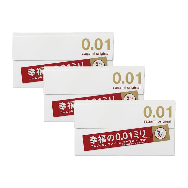 幸福 001  5片装 三盒 1 份