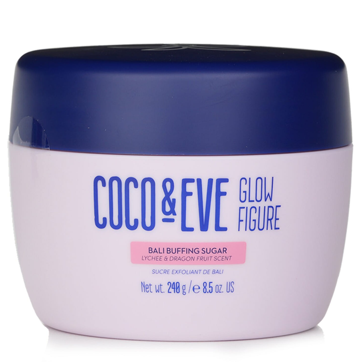 Coco & Eve Body Exfoliating Scrub – #lychee & dragon fruit scent 240g/8.47oz 240 g