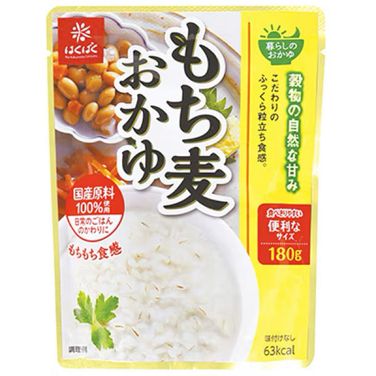 Hakubaku Mochi Barley Rice Porridge 180g 1 each