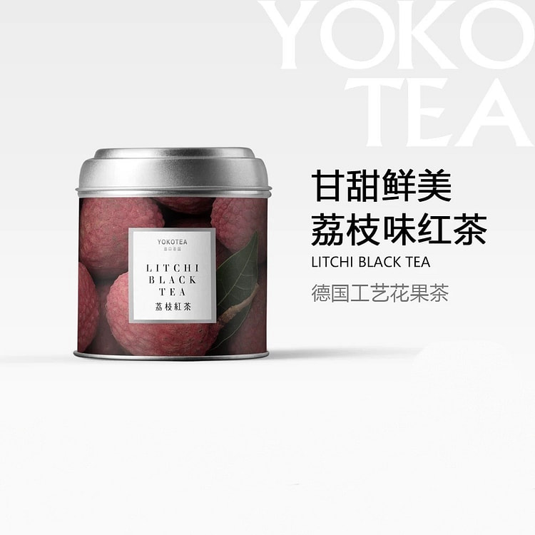 悠口茶园荔枝红茶果干红茶水果花果茶冷泡茶50g