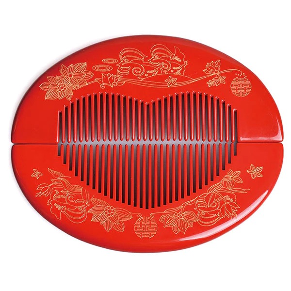 TAN MUJIANG MANDARIN WEDDING HAIR COMB 1 count