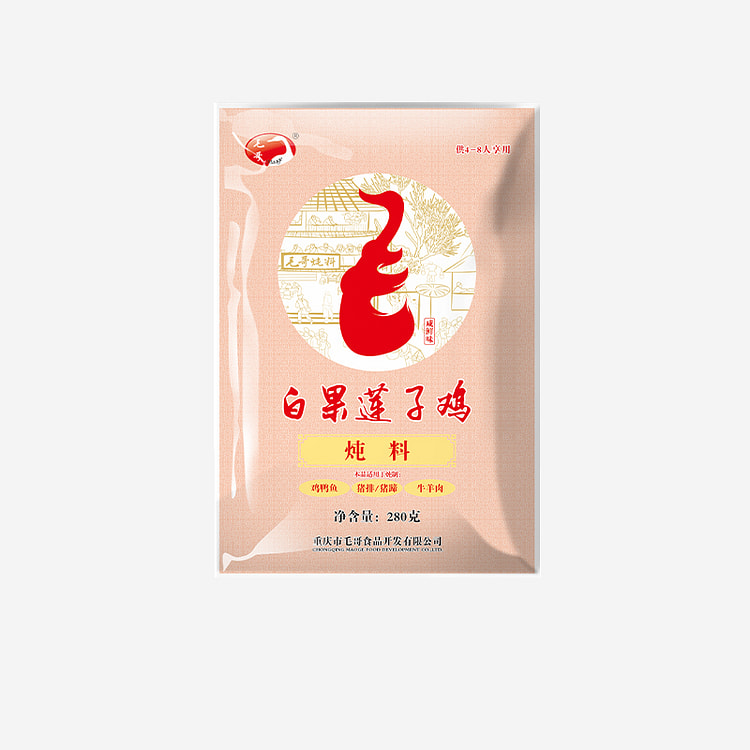 毛哥白果莲子鸡煲汤炖汤料包280g*1袋