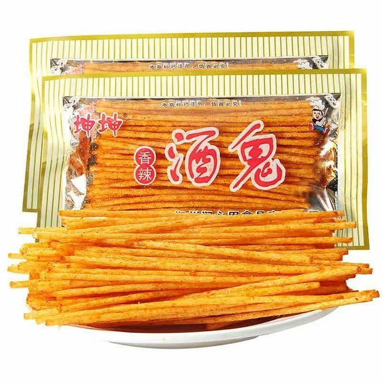 Drunkard Spicy Stick Snack Nostalgic Food Spicy St 50 g*5 counts