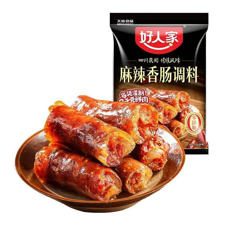 Haorenjia Spicy Sausage Seasoning 1 Pack 220g 220 g