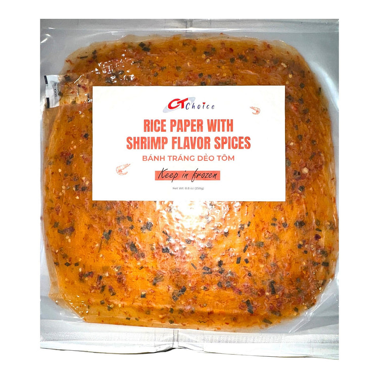 CT Choice Rice Paper with Shrimp Flavor Spices 250 g