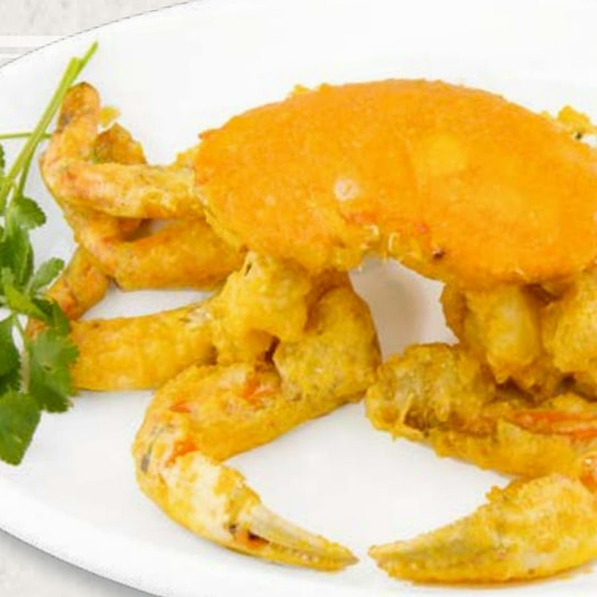 Fried Crab with Salted Duck Egg 2lb live crab
