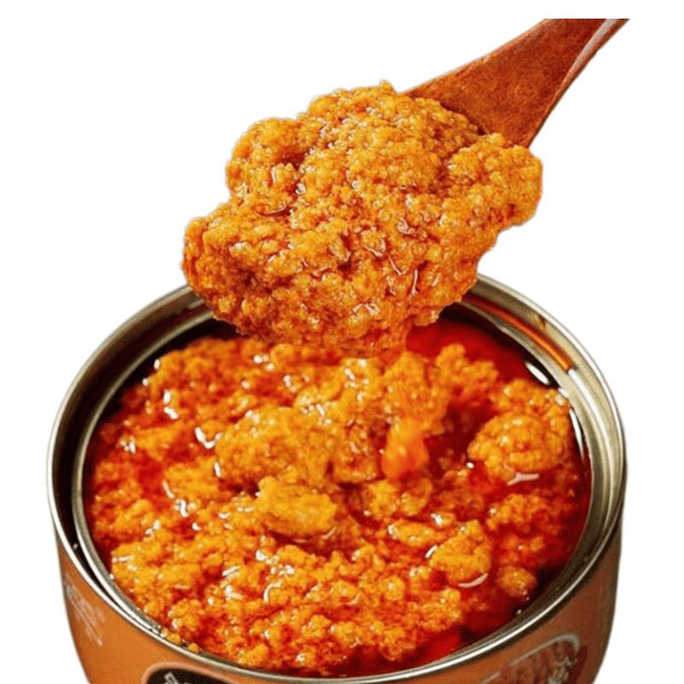 Crab roe sauce soaked in oil 100g*4 cans 400 g
