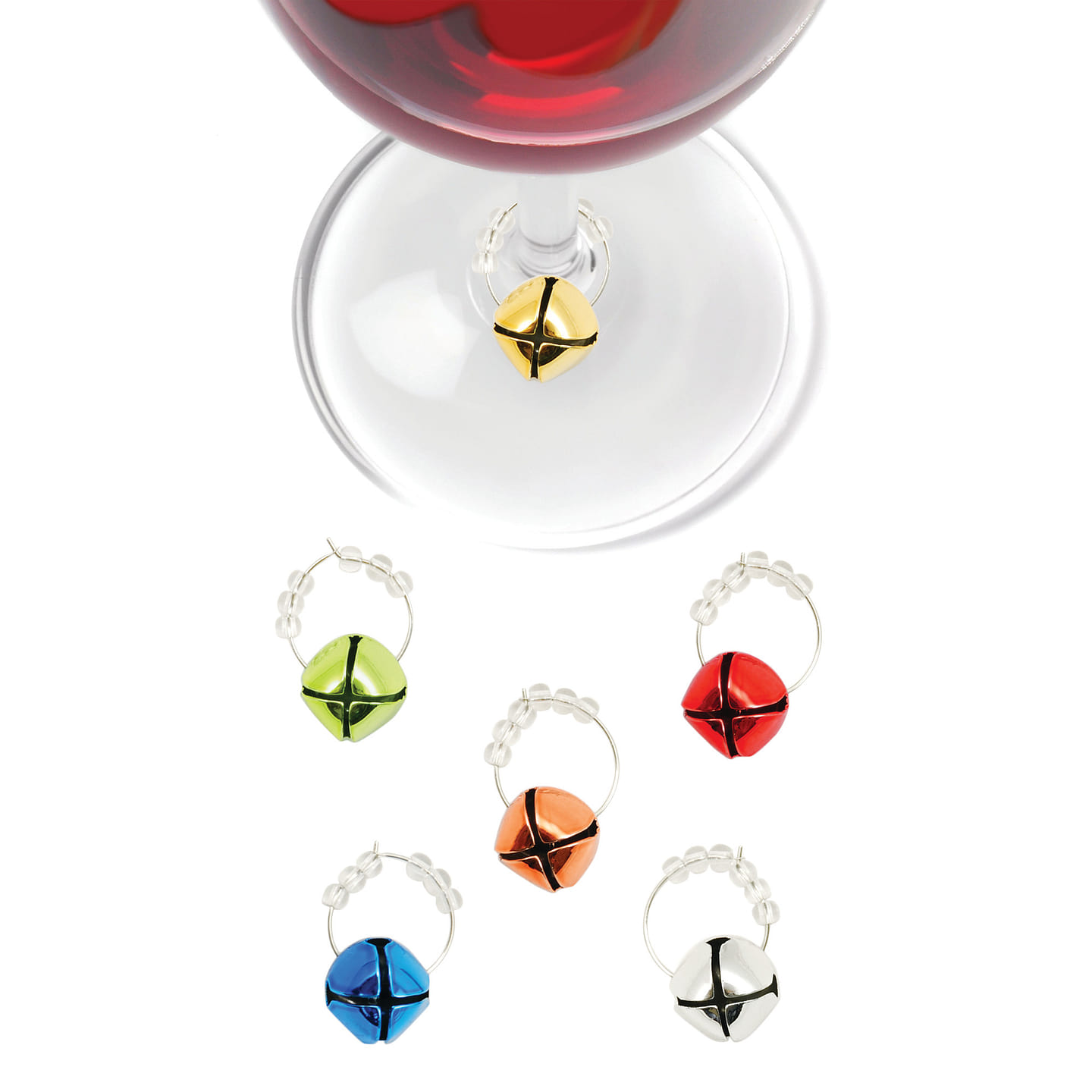 Jingle: Holiday Wine Charms 6 each