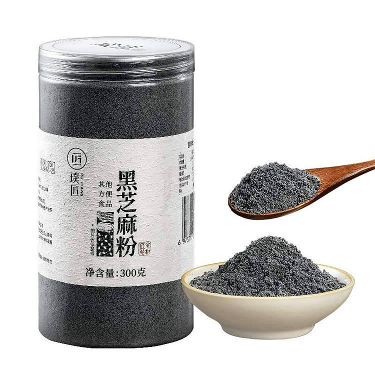 Pujiang black sesame powder 300g non-sesame paste 300 g