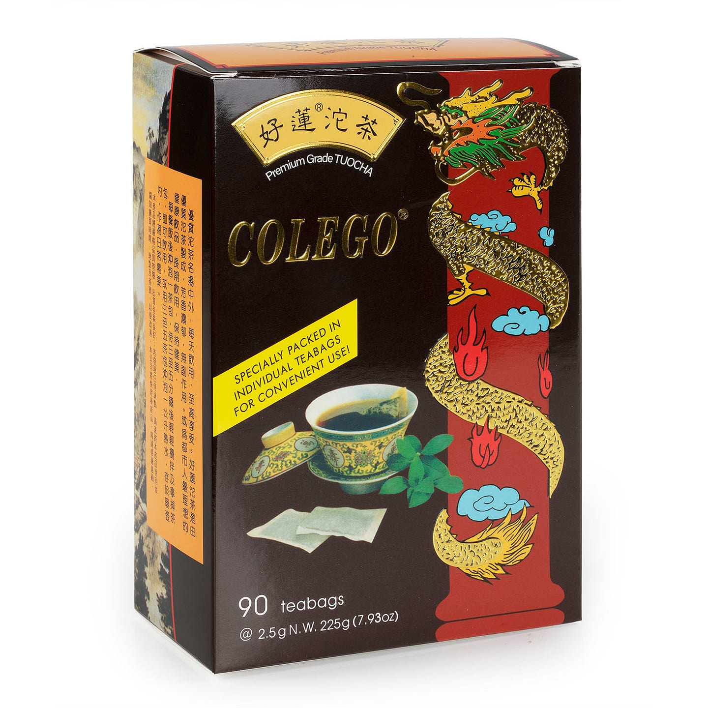 Colego Tuocha Tea 90 Bags 1 each