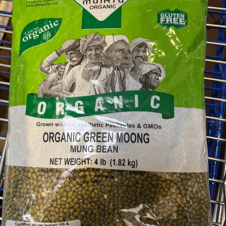 24 Mantra Organic Green Moong Dal 4 lb