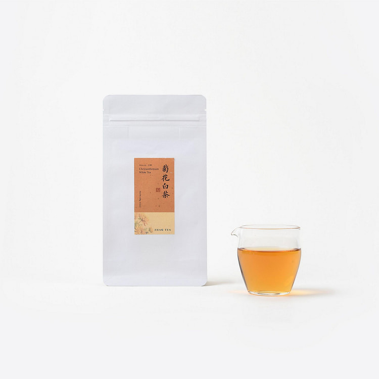 菊花白茶 助消化 安神减压 养生好茶 白茶茶叶