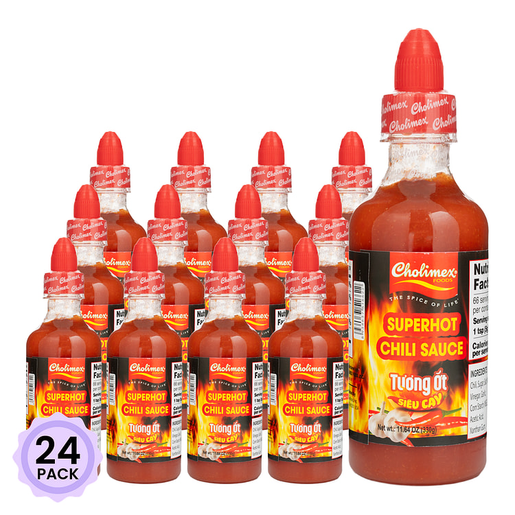 Cholimex 超辣辣椒酱 330 克*24 包