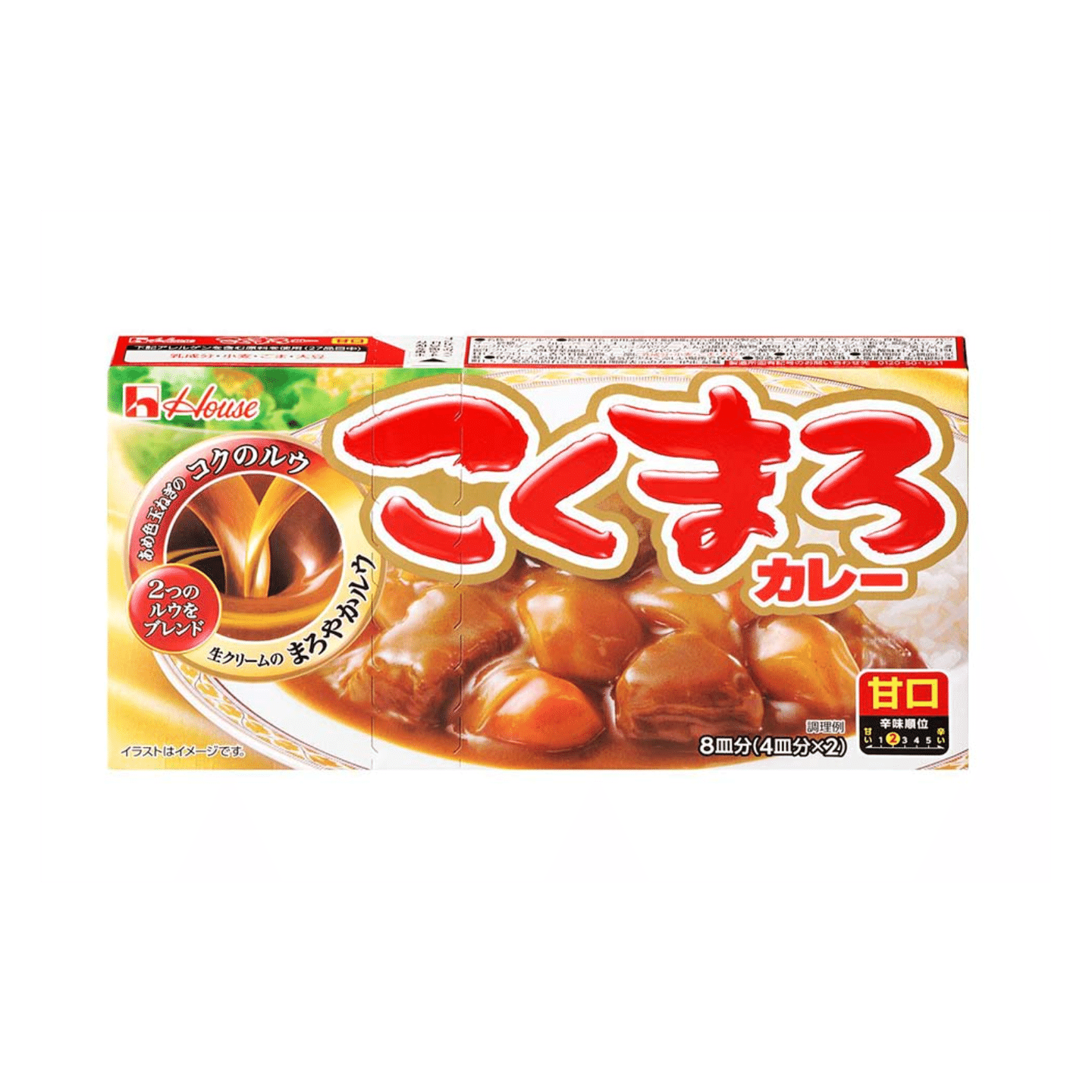 Kokumaro Curry (Sweet) 140g x 6 pieces 6 box
