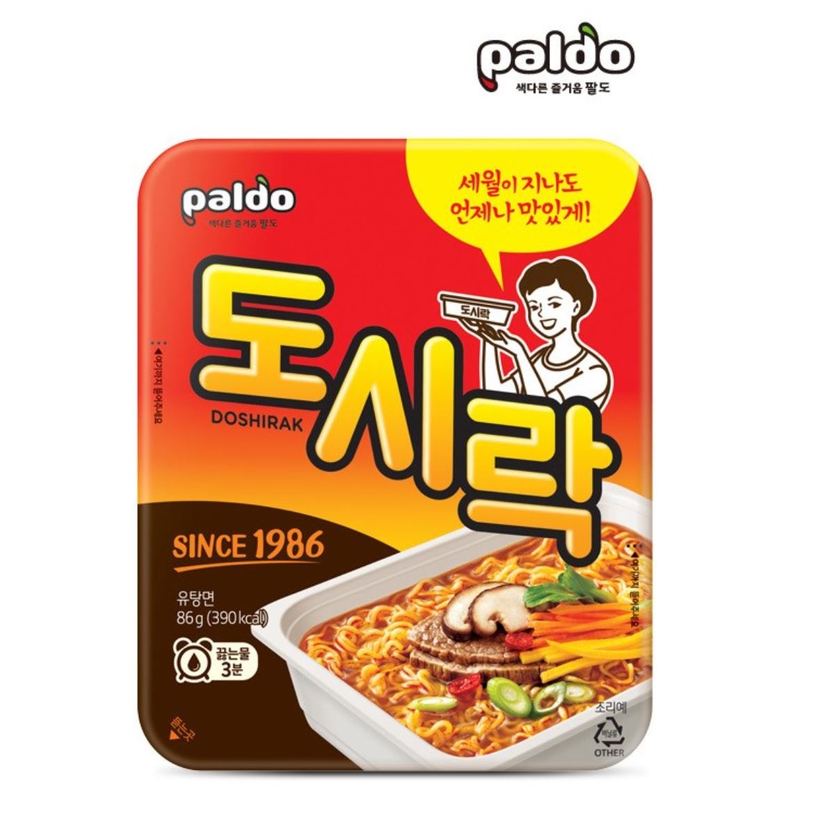 Paldo Dosirak Ramen 1 count