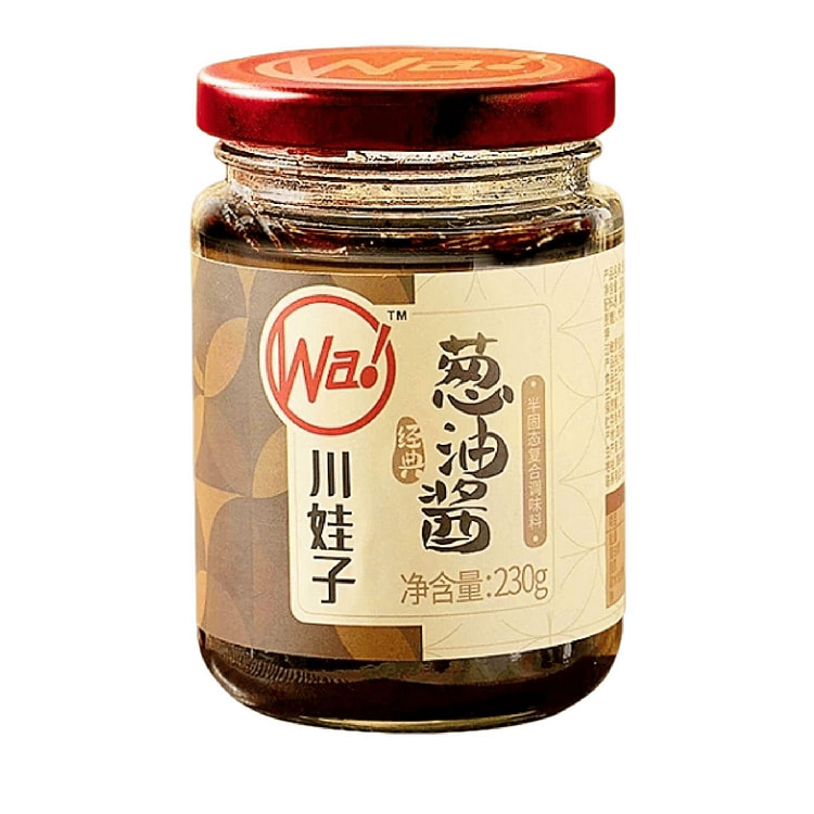 川娃子葱油酱荞麦面拌酱0低减酱料230g*1瓶 230 克