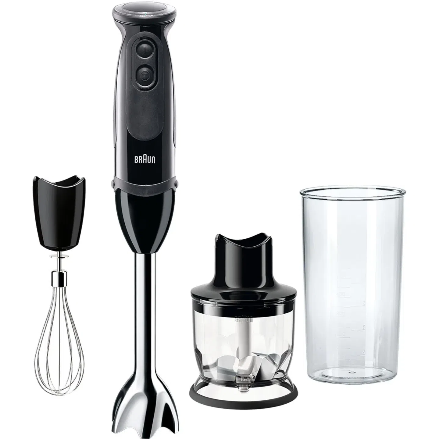 Braun Multi Quick 5 Varo Hand Blender with 21 Speeds Whisk and 1.5-Cup Chopper 1 each