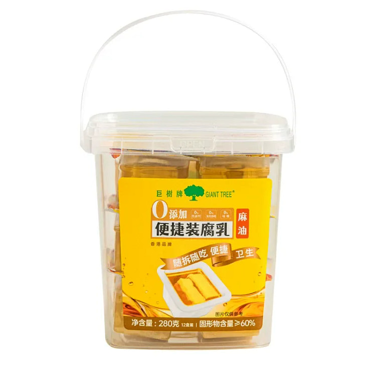 巨树  芝麻油腐乳     280g*1罐 280 克