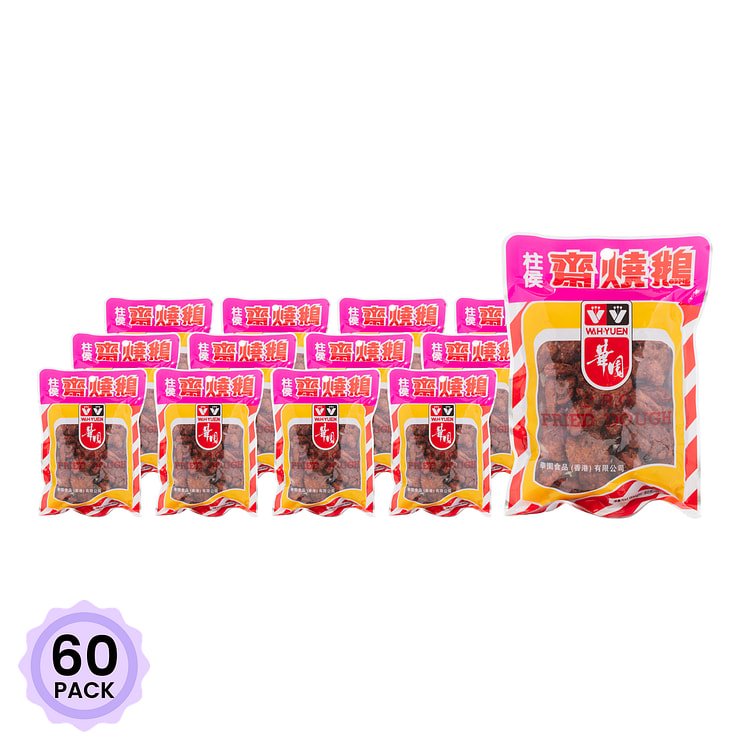 华园 柱侯斋烧鹅 80 克*60 包