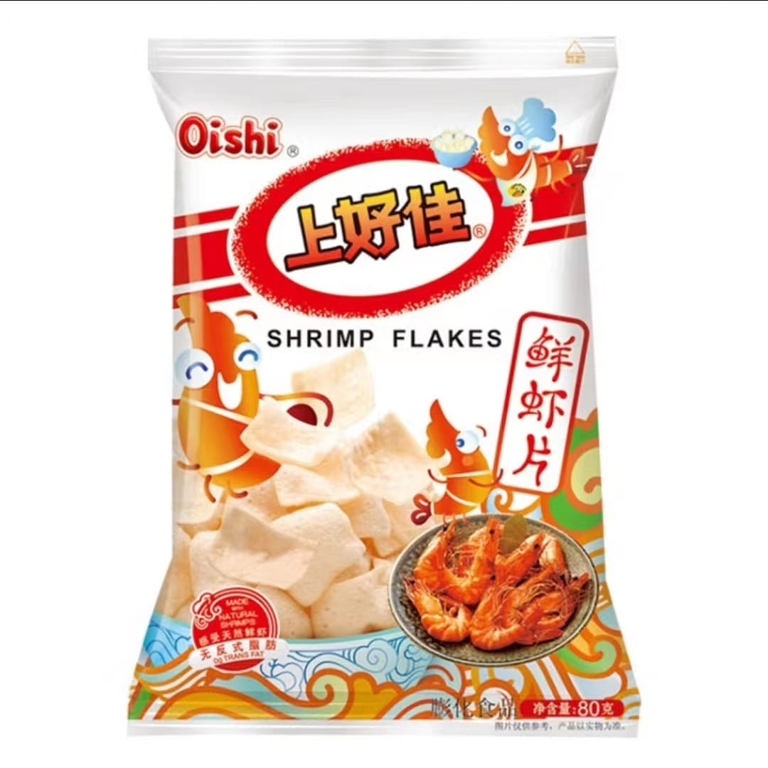 Oishi Shrimp cracker 80 g