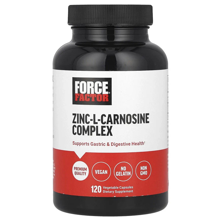 Zinc-L-Carnosine Complex, 120 Vegetable Capsules 1 bottle