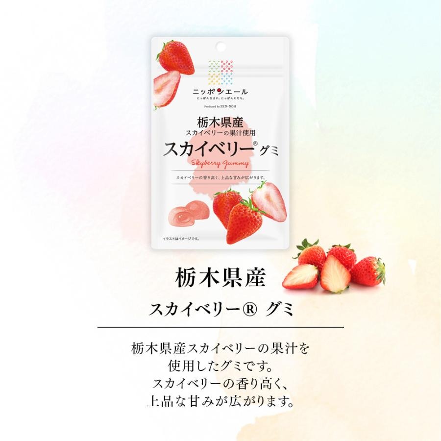 Get ZEN-NOH Sky Strawberry From Tochigi-Ken Gummy 40g Delivered