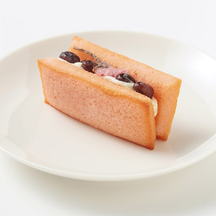 MUJI 樱花限定 红豆奶油樱花 蛋糕 1件入