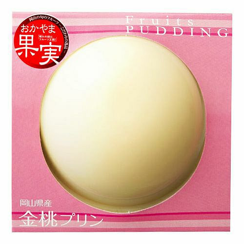 冈山桃子 黄金桃布丁 75g 1 份
