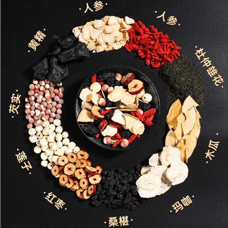 同仁堂八宝茶人参九宝枸杞茶补精强肾150g - Weee!