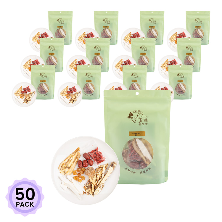 Yulin Health 당귀활혈탕 한약재 믹스 100 그램*50 팩